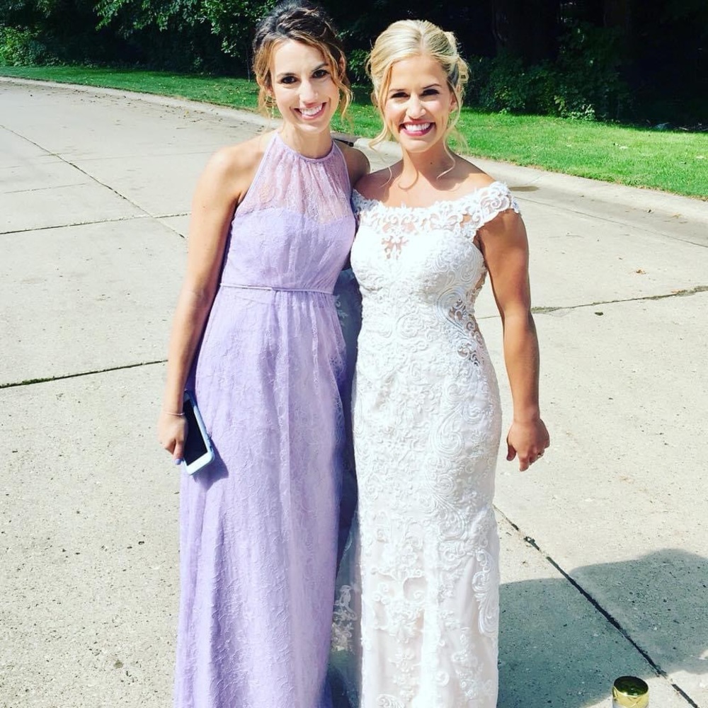 Purple dress